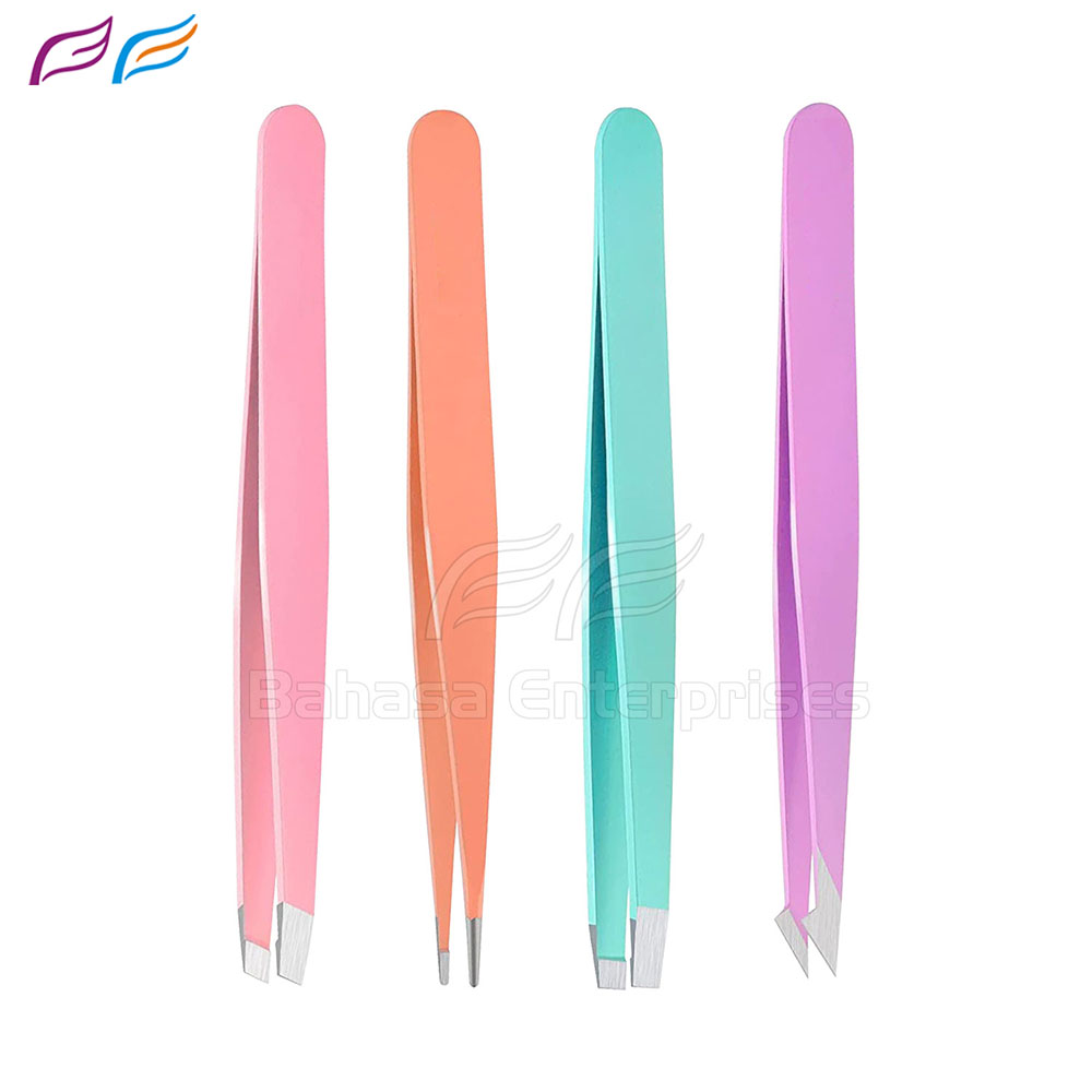 Light Multi Eyebrow Tweezer Set